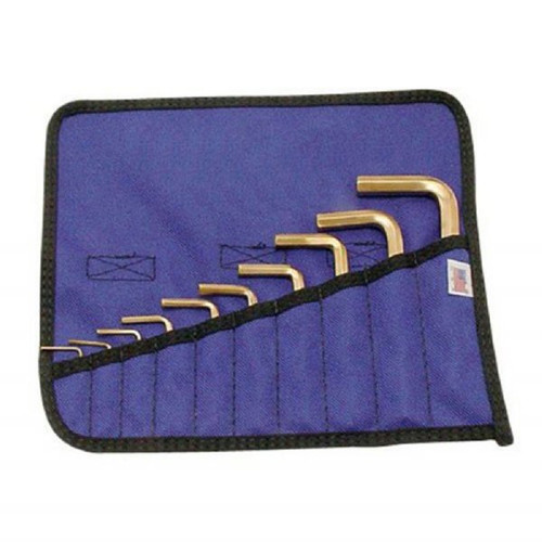 Non-Magnetic 10 Piece Allen Wrench Set