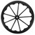 24-inch-x-1-inch-black-mag-wheel-black-urethane-tire-7/16-inch-axle