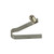 MR Conditional Non-Magnetic Armrest Button Lock for Removable Arms on MRI Wheelchairs