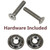 MR Conditional Non-Magnetic 24" Wide Back Upholstery for MRI Wheelchair - Hardware