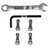 MR Conditional Replacement Pins for the Stainless Wheelchair Front Rigging