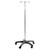 IV Pole - 5-Leg Wheel Base - 2 Hook