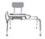 Plastic Sliding Transfer Bench with Swivel Seat