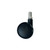 2" Twin Wheel Plastic Caster Non Locking