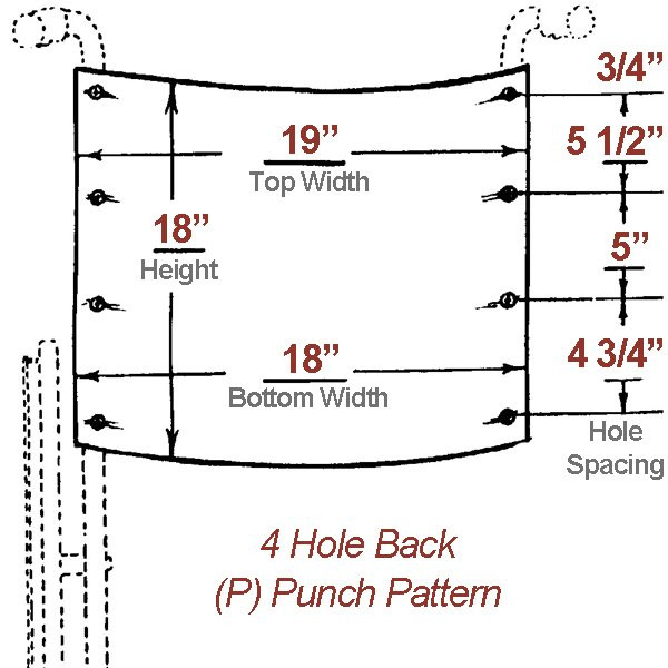 embossed-back-upholstery, p-hole-punch, 19-inch-top-width, 18-inch-bottom-width-x-18-inch-tall