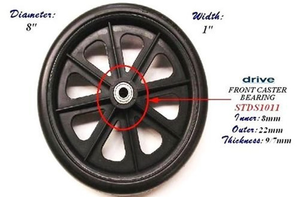 8-inch-x-1-inch-drive-medical-polywog-front-caster