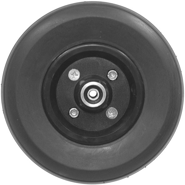black-2-piece-mag-8-inch-x-2-inch-black-urethane-tire-5/16-inch-axle-2-1/2-inch-hub-width
