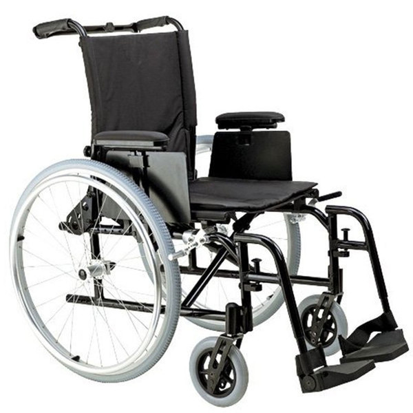 Drive-Medical-Cougar-16"-Wide-Ultralight-Aluminum-Wheelchair-Removable-T-Style-Desk-Arms