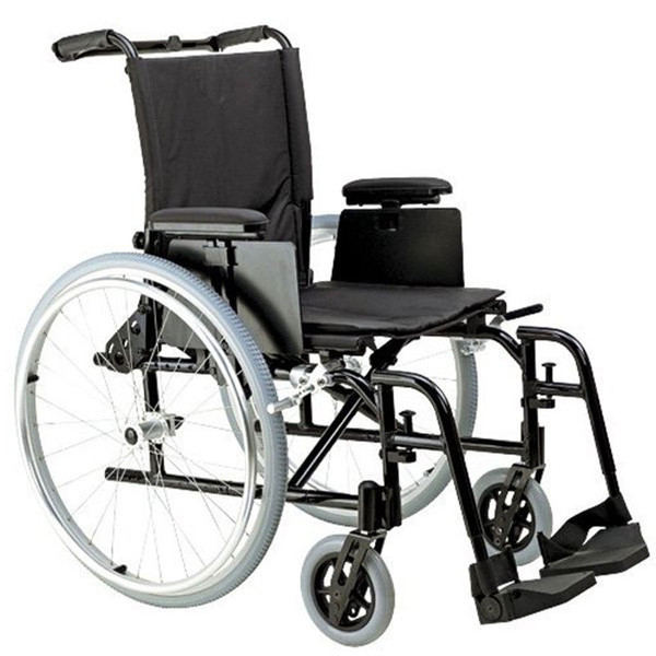 Drive-Medical-Cougar-18"-Wide-Ultralight-Aluminum-Wheelchair-Removable-T-Style-Desk-Arms