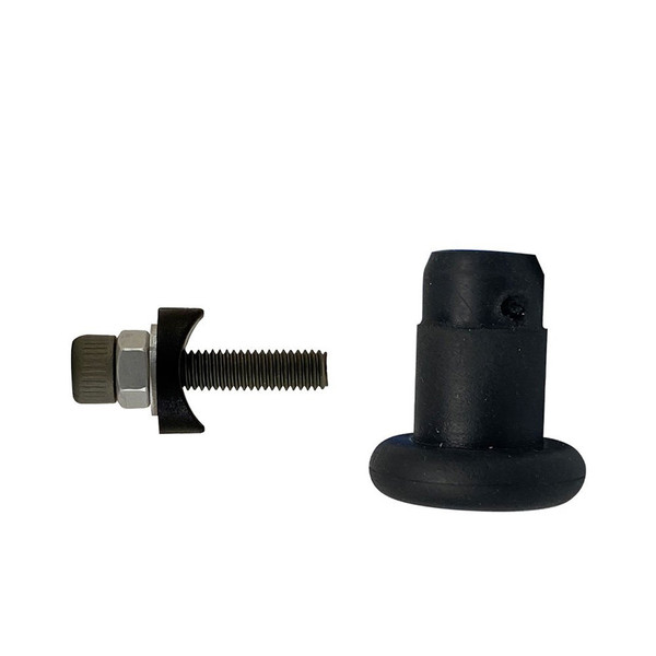 MR Conditional Non-Ferromagnetic Footrest and Legrest Front Bumper & Hardware