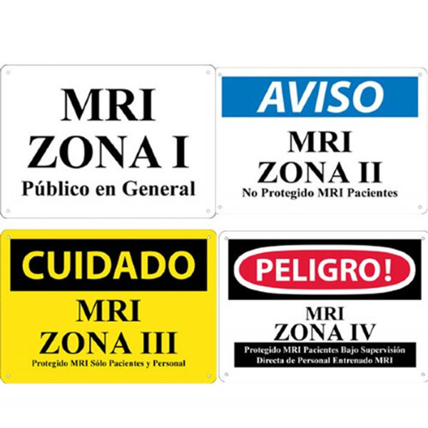 MR Conditional Spanish Zone Signs I - IV