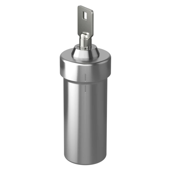 Stainless Locking Pill Container, small