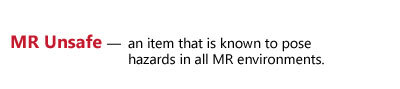MR Unsafe Definition