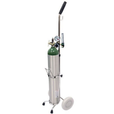 MRI Non-Magnetic Complete Oxygen Carts
