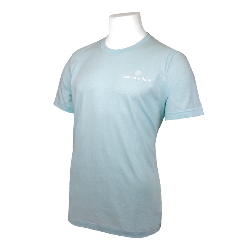 Luminate Bank Unisex Heather Short Sleeve Tee