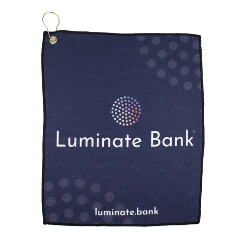 Luminate Microfiber Waffle Golf Towel
