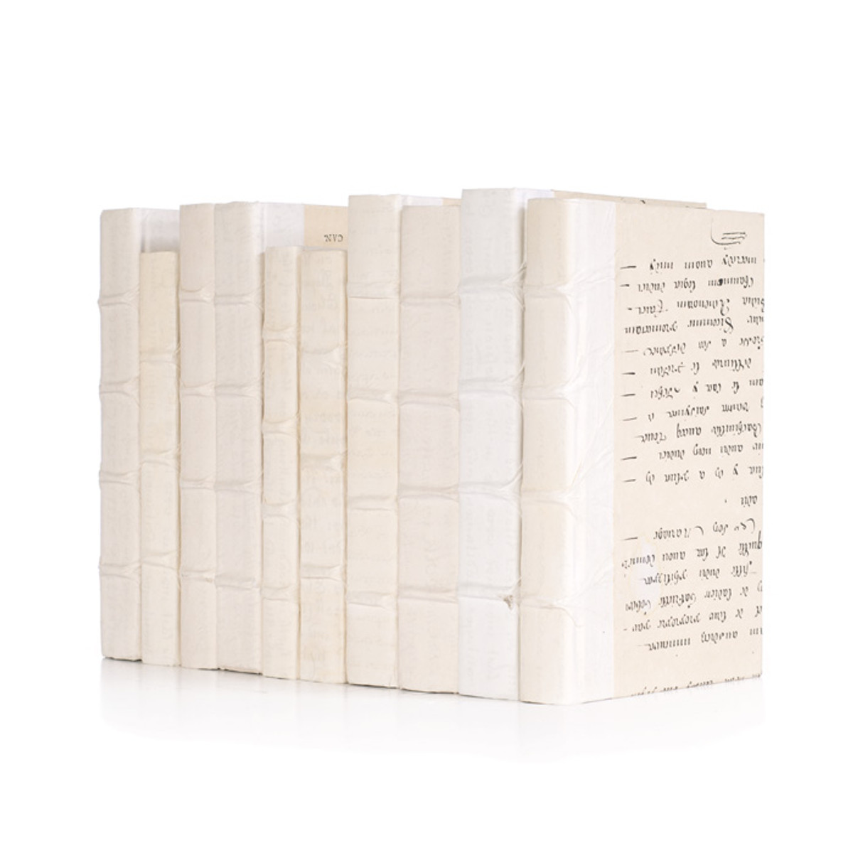 Decorative Books - White Parchment 