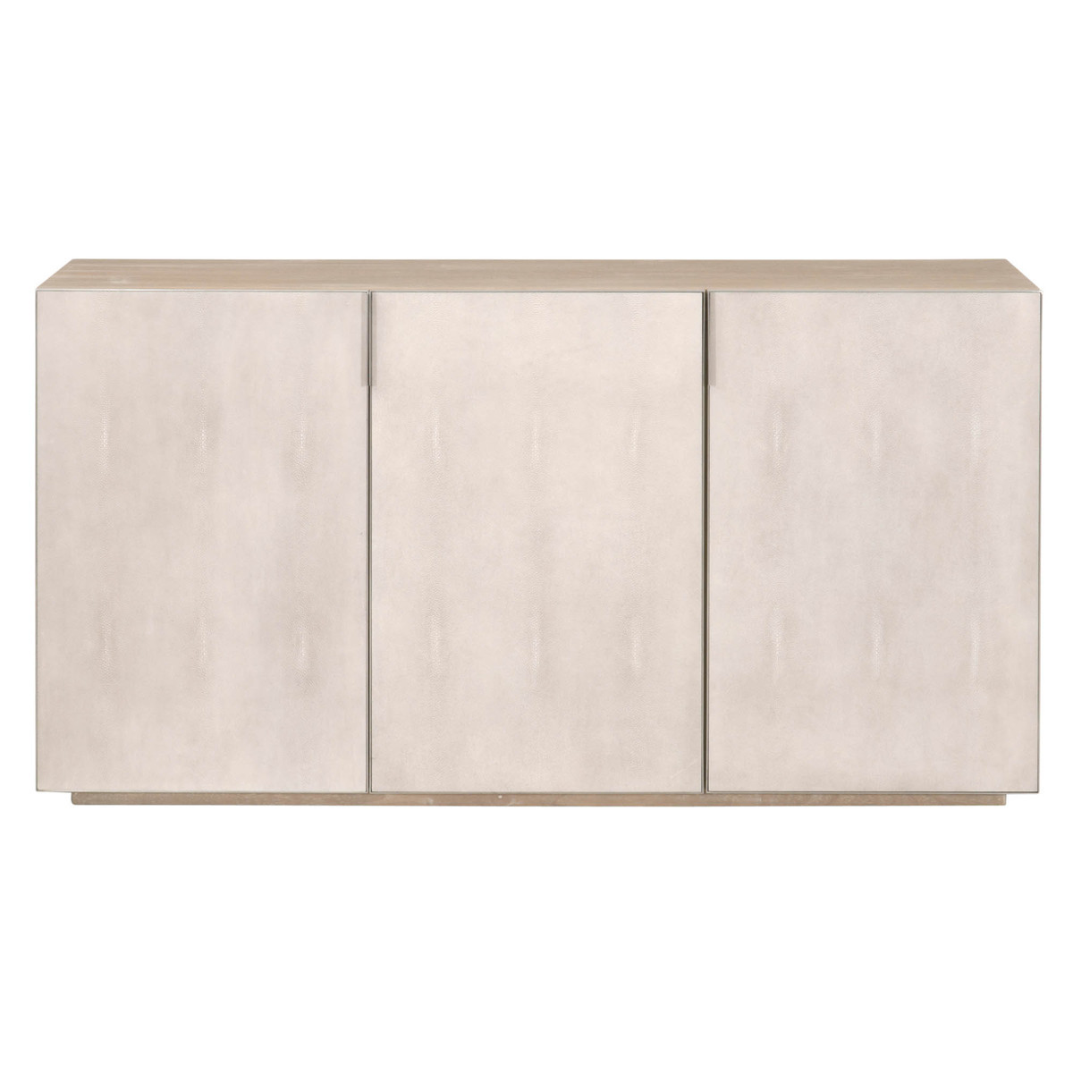 Alina Shagreen Media Sideboard in White