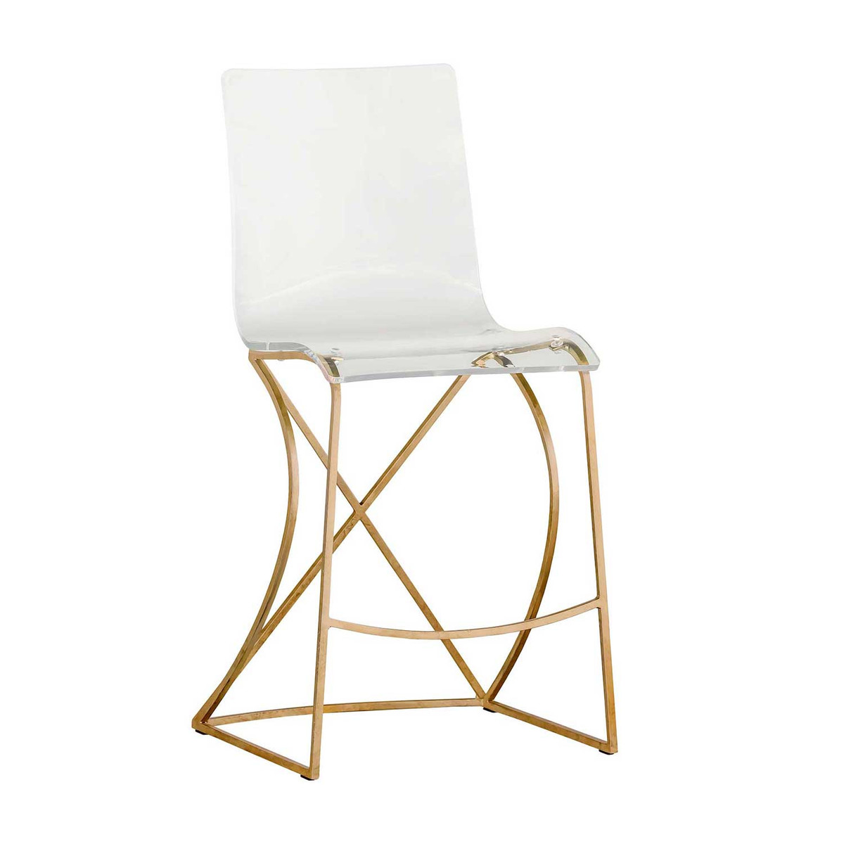 Johnson Counter Stool in Gold