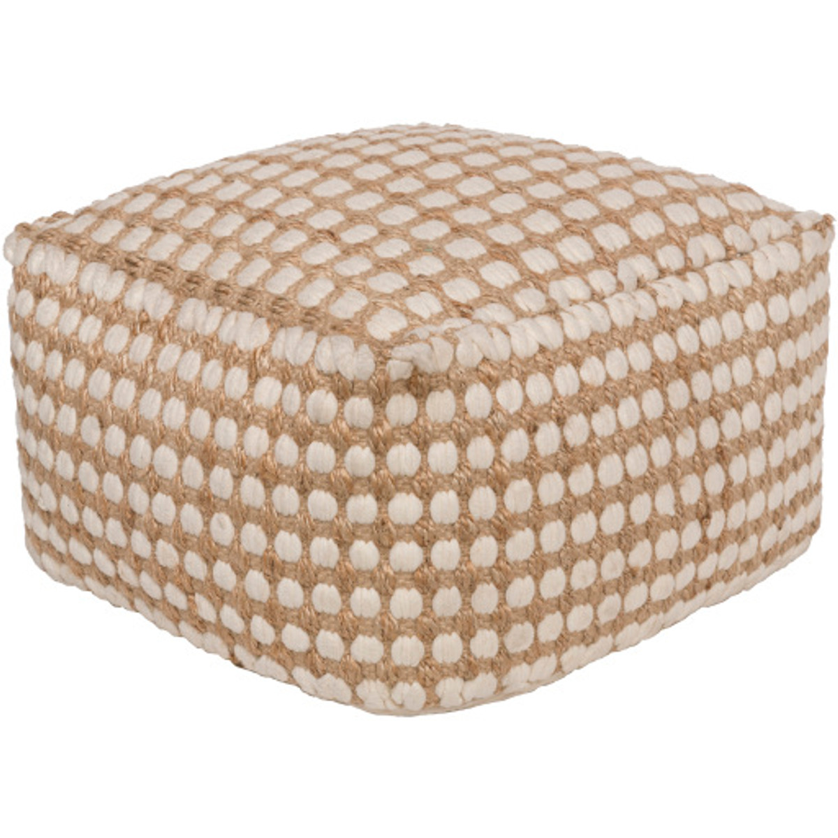 Oak Cove Dot Pouf