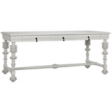 Noir Portuguese Writing Desk in White