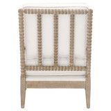 Rouleau Club Chair in Peyton Pearl