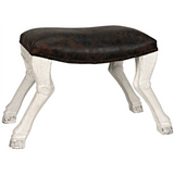 Claw Leg Saddle Stool