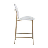 Sandy Counter Stool in Gold