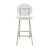 Sandy Bar Stool in Gold