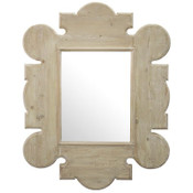 Reclaimed Wood Gothic Mirror