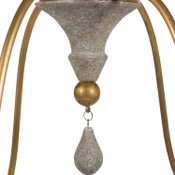 Clay Small Chandelier in Gold