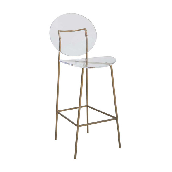 Sandy Bar Stool in Gold