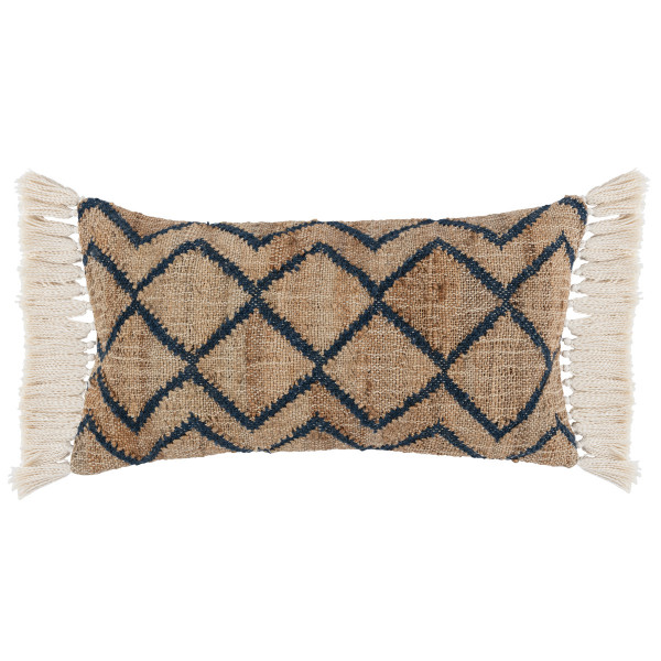 Isaac Azul Blue Natural Pillow