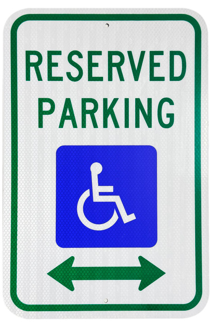Reserved Handicap Parking Sign Handicap Reserved Parking Sign Reserved Handicap Sign ADA Parking Sign Reserved Sign Handicap Reserved Parking for Disabled Reserved Wheelchair Parking Sign Disabled Parking Sign Handicap Parking Sign