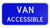 Handicap Van Accessible Sign Van Accessible Parking Sign Reserved Handicap Parking Sign Van Accessible Handicap Parking Sign Van Accessible Handicap Sign Handicap Parking Only Sign Reserved Parking Van Accessible Sign ADA Parking Sign Van Accessible
