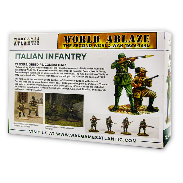 World Ablaze: Italian Infantry