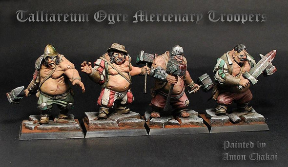Talliareum Ogre Troopers (4 pack)
