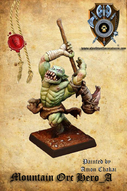 Mountain Orc Hero A (2 Handed Weapon)