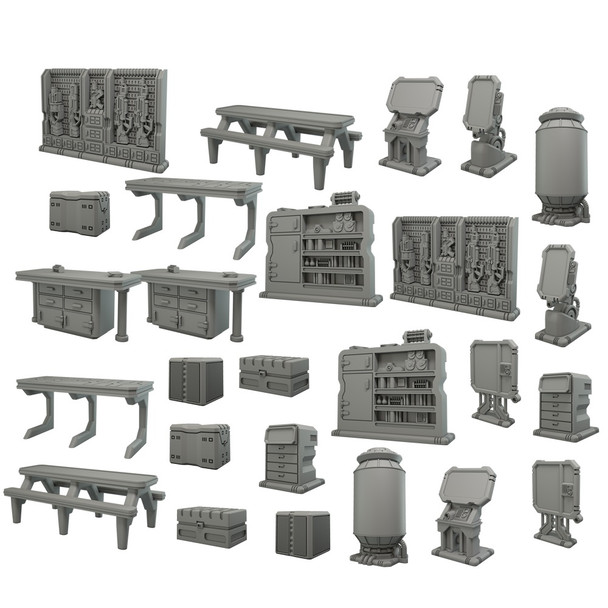 Terrain Crate Starship Scenery