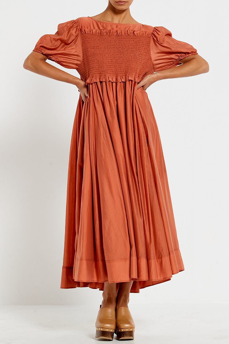 dress with fabric BEIGE STRAPLESS MIDI FLOWERS Size:11.5 Standard / D / Medium aug24-new Cute Pink And Black