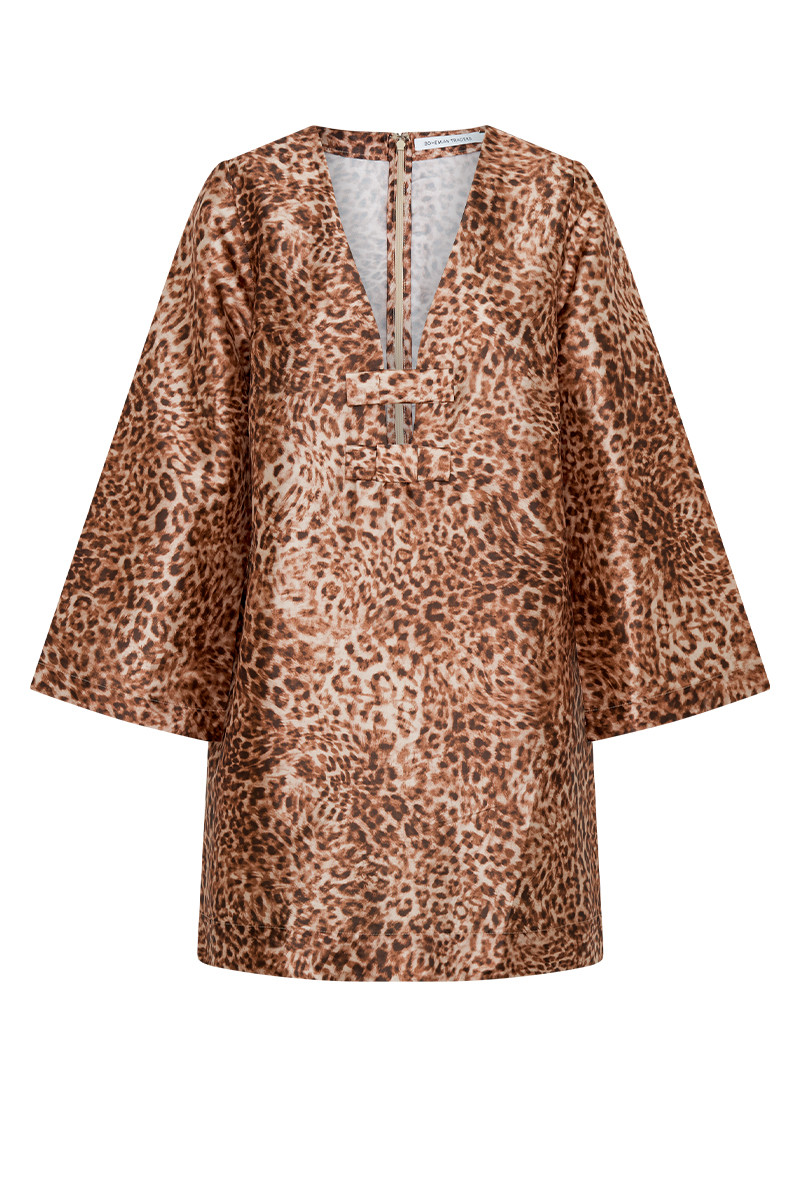 LOOK 459 PRINTED MINI DRESS