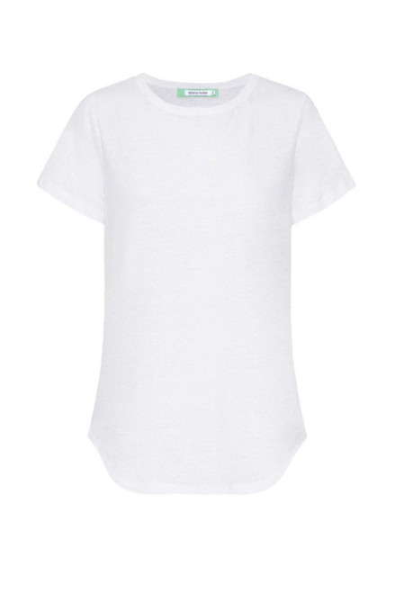 White Crew Neck Tee