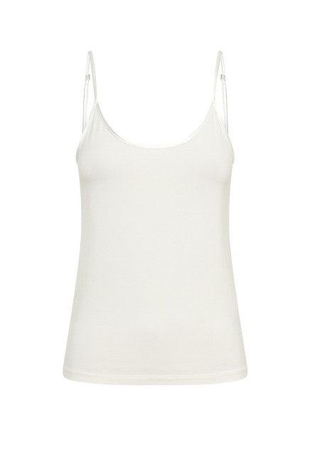 Shoestring Cami Tank in White