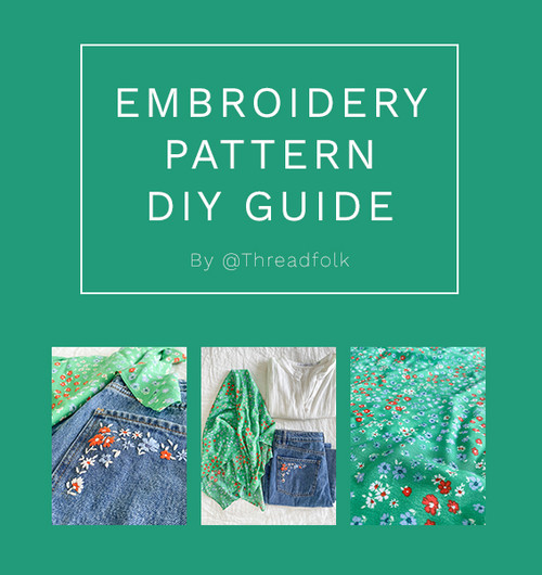 Rain for Flowers Embroidery Stitch Guide Rain for Flowers Embroidery Stitch Guide