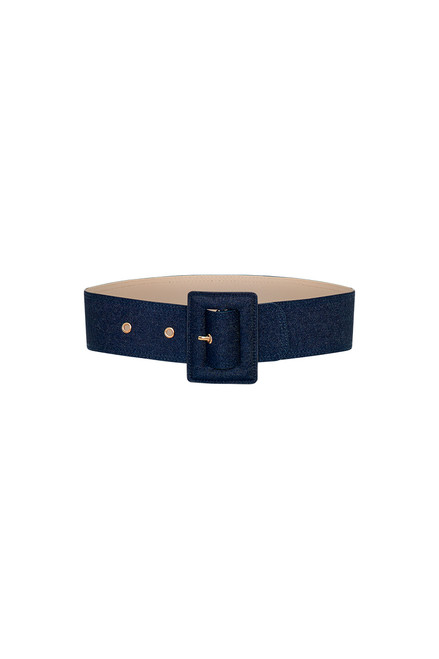 Indigo Denim Belt in Indigo