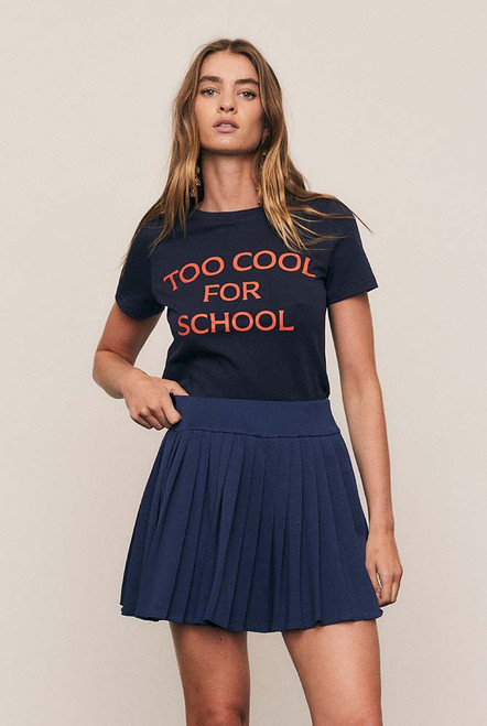 Too Cool Tee in Navy