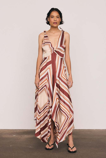 Scarf Dress in Multi