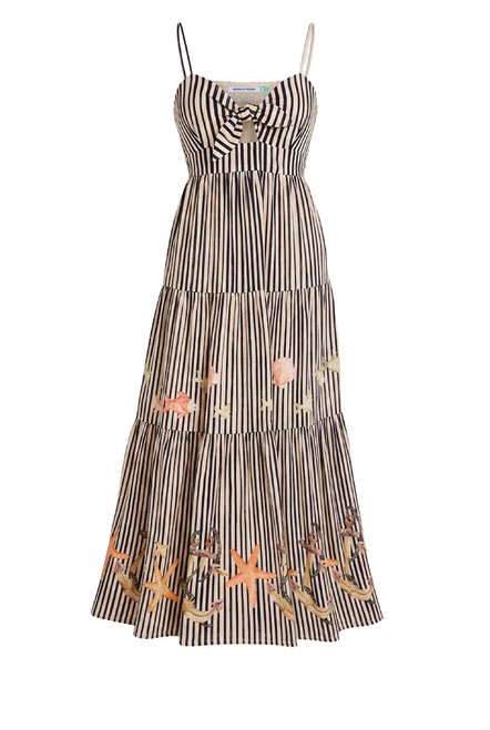 Prudence Anchor Slip Dress in Stripe