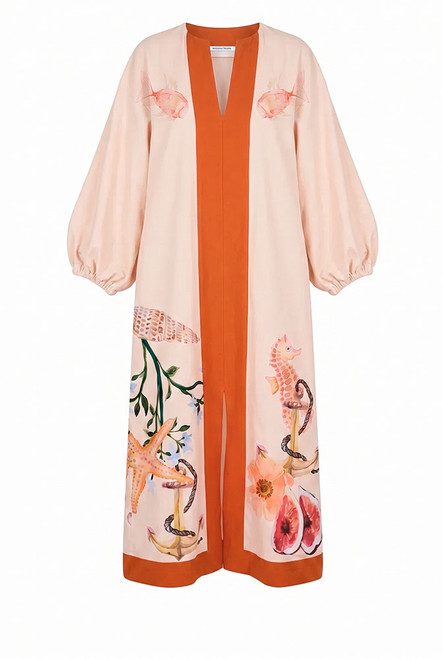 Prudence Oversized Kaftan in Cream