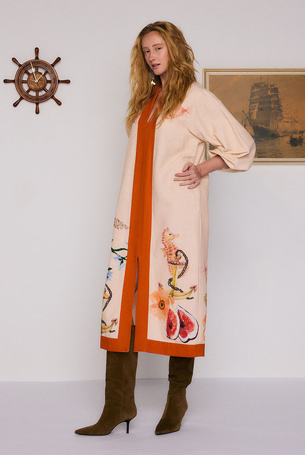Prudence Oversized Kaftan in Cream